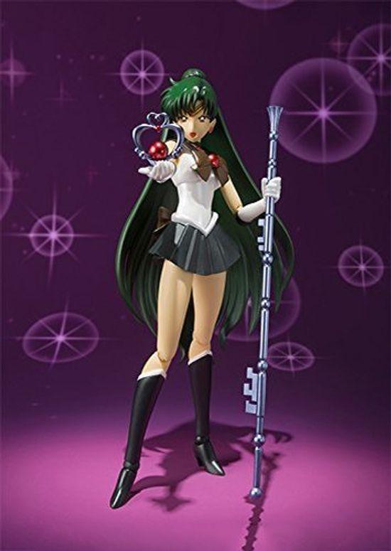 BANDAI Sailor Pluto Pretty Guardian Sailor Moon Series Height 150mm Web Store Limited S.H.Figuarts Approx. [Tamashii Item]