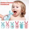 Child's Sonic Electric Toothbrush Silicone Children's 360 Degrees Automatic USB Rechargeable Smart Kids Toothbrush U Shape
