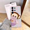 Симпатичный чехол для телефона CUTE T-pauls-f1rank-s для Samsung S25, S24, S21, S22, S23, S30, Ultra, S20, Plus, Fe, Note, 10, 9, 5G Прозрачный чехол