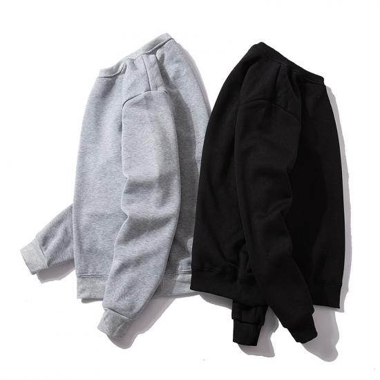Spring Casual Sweatshirts Men/women Hoodies 2024 Pullover Streetwear Solid Hoodie Hiphop Basic Hoodies