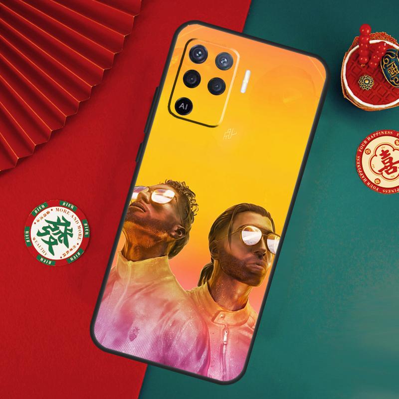 PNL QLF Rapper Singer Case For Oppo A76 A16 A96 A17 A60 A40 A80 A98 A58 A78 A18 A38 A57 A74 A54 A94 A15 A5 A6 Pro