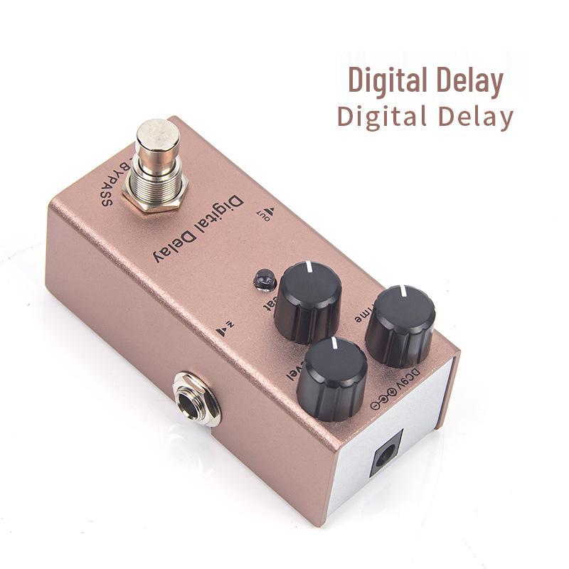 Electric Guitar Distortion & Reverb Effects Pedal