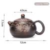 190 мл Антикварный Китайский Чайник из Фиолетовой Глины Исин Ручной Работы с Узором Дракона Чайник Сиши Красота Заварник Чайник Чайный Набор