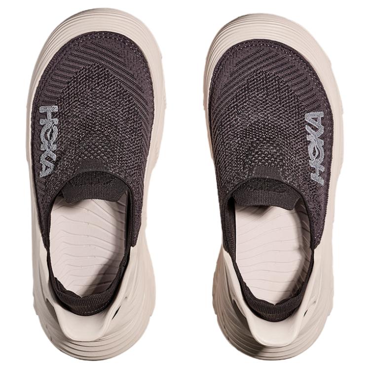 HOKA One One Восстановить TC Удобные Повседневные Кроссовки Унисекс Черный Коричневый 1134532-GXYG