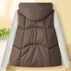 Fashion Winter Warm Vest Woman Sleeveless Parka Casual Thick Women's Jackets