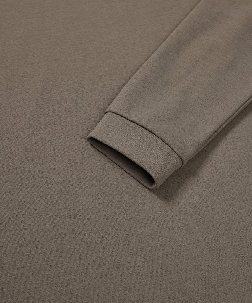 SNOWPEAK APPAREL Polo Long Sleeve T-Shirt (S24Fmtps10) Dark Khaki