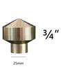 Decorative Fountain Nozzles Head for Swimming Pool Garden Outdoor Water Feature - Multiple Sizes Available (1/2' to 2')