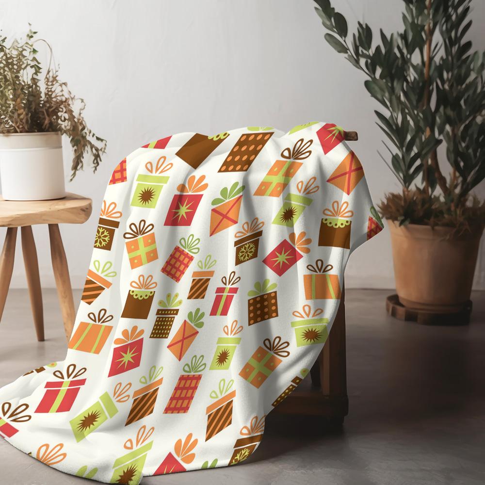 Soft Throw Blanket Cozy Fleece Blanket Warm Decorative Blanket Living Room Bedding Home Decor Gift Idea