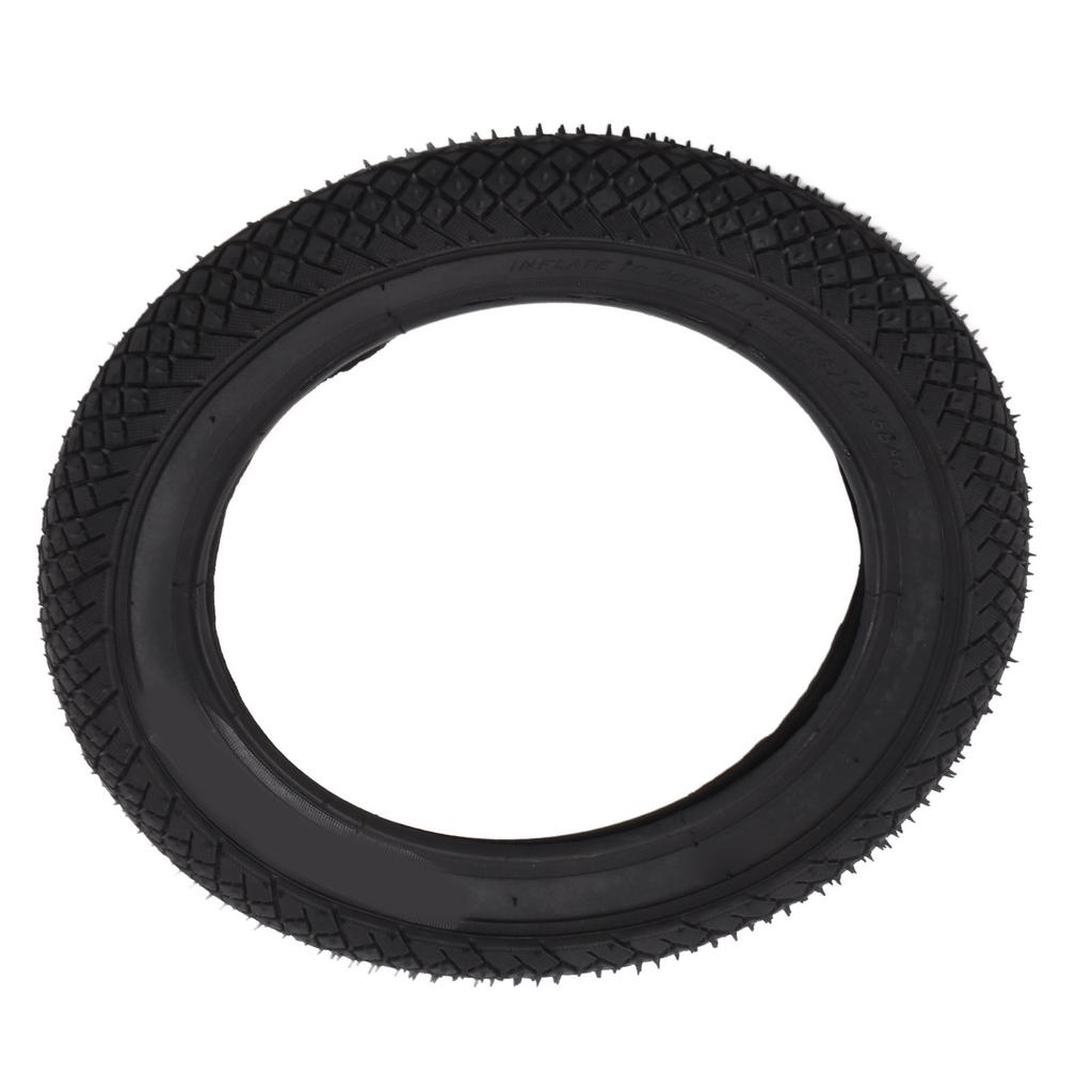 Детская толстая нескользящая резиновая шина Детский велосипед Клетчатый узор Шина Запчасти Аксессуары