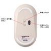 Sanwa Supply Silent Wireless Mouse (Beige) MA-WBS327BG