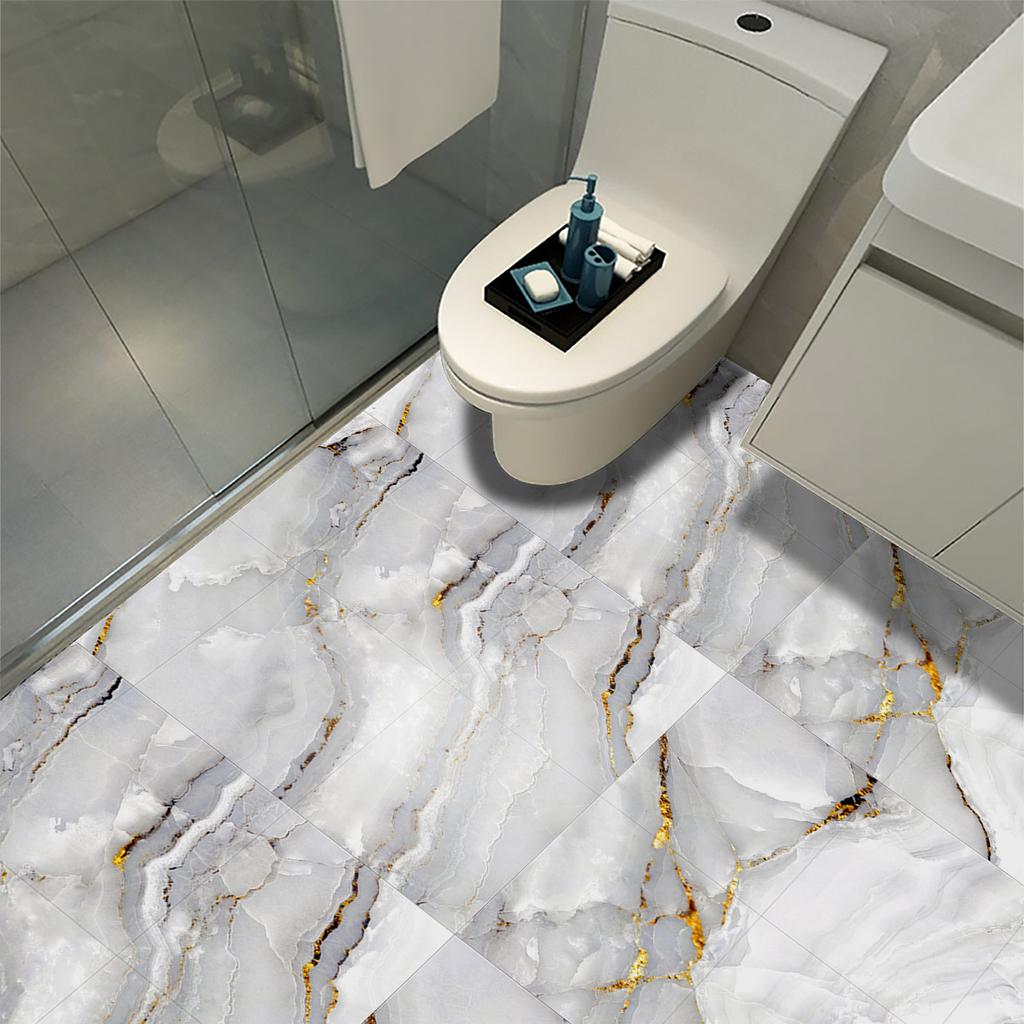 10 шт./компл. керамическая плитка из ПВХ с имитацией мрамора для предотвращения пятен Восстановленная самоклеящаяся бумага для украшения дома Декоративные пленки Наклейки на стены