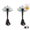 EDP1354-1 2 Pieces Front Door Hinge Brake Stop Check Strap Limiter for Toyota Hilux MK7 N1 N2 N3 Fortuner MK1 N5 N6 2004-2015 686100K012
