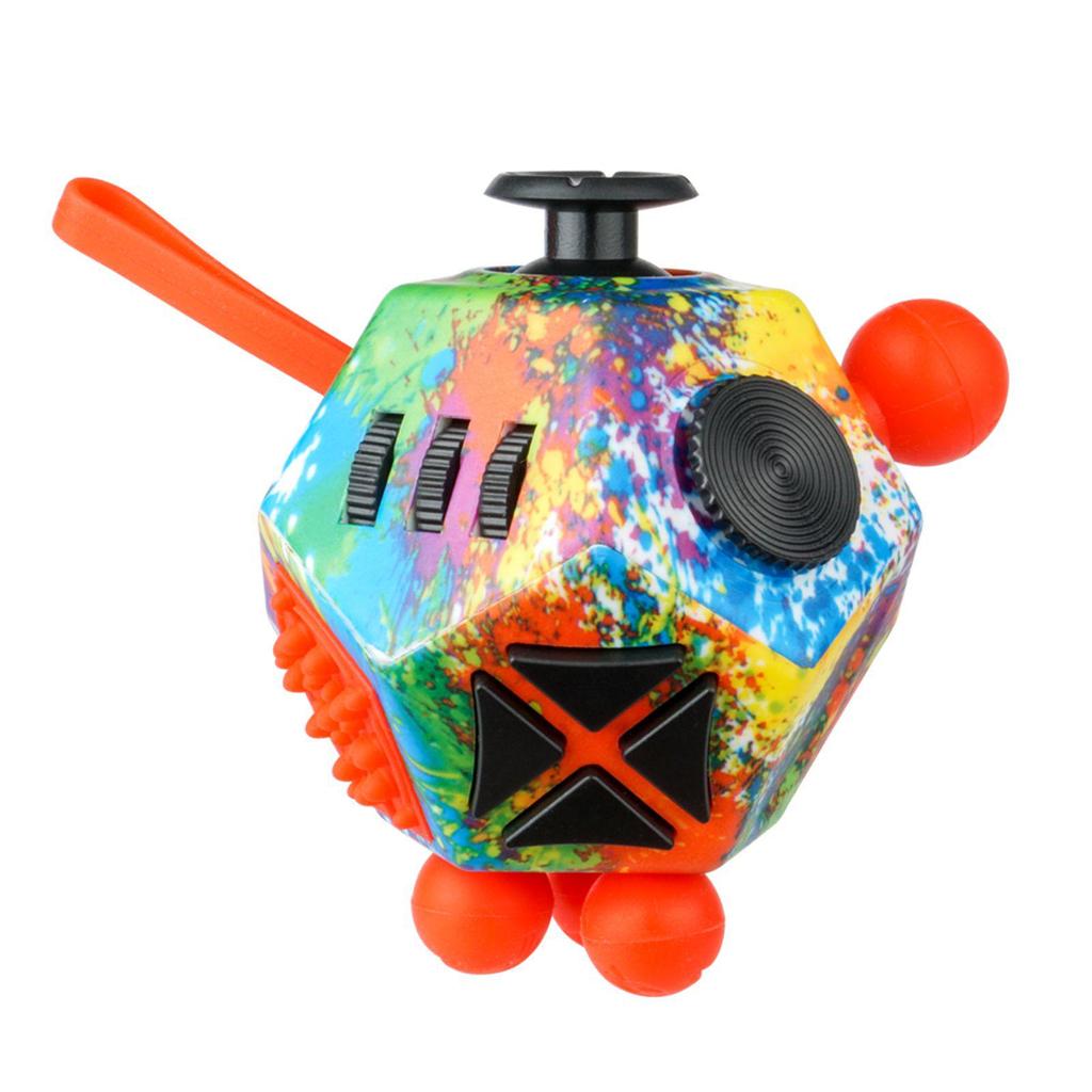 12-гранный магический кубик для снятия стресса второго поколения - креативные кубики для снятия стресса