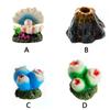 Volcano Shape Aquarium Air Bubble Stone Air Bubble Ornament Fish Tank Accessories Oxygen Pump
