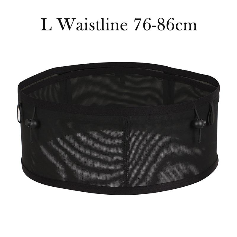 Многофункциональная поясная сумка для бега с эластичной сеткой Плотно прилегающая сумка для мобильного телефона Многофункциональная сумка большой вместимости для езды на велосипеде для горной воды