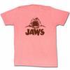 Jaws Neon Coral Heather Adult T-Shirt