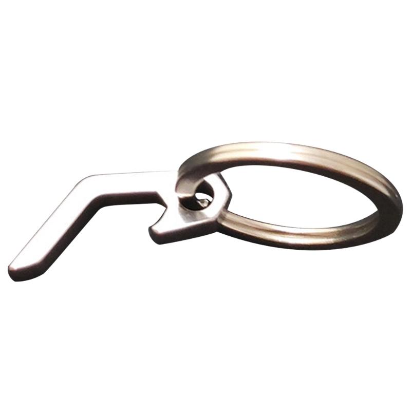 Bottle Opener with Keychain, Stainless Beer Opener Portable Mini Opener Pendant Pocket Keyring Bottle Opener Funny Gifts