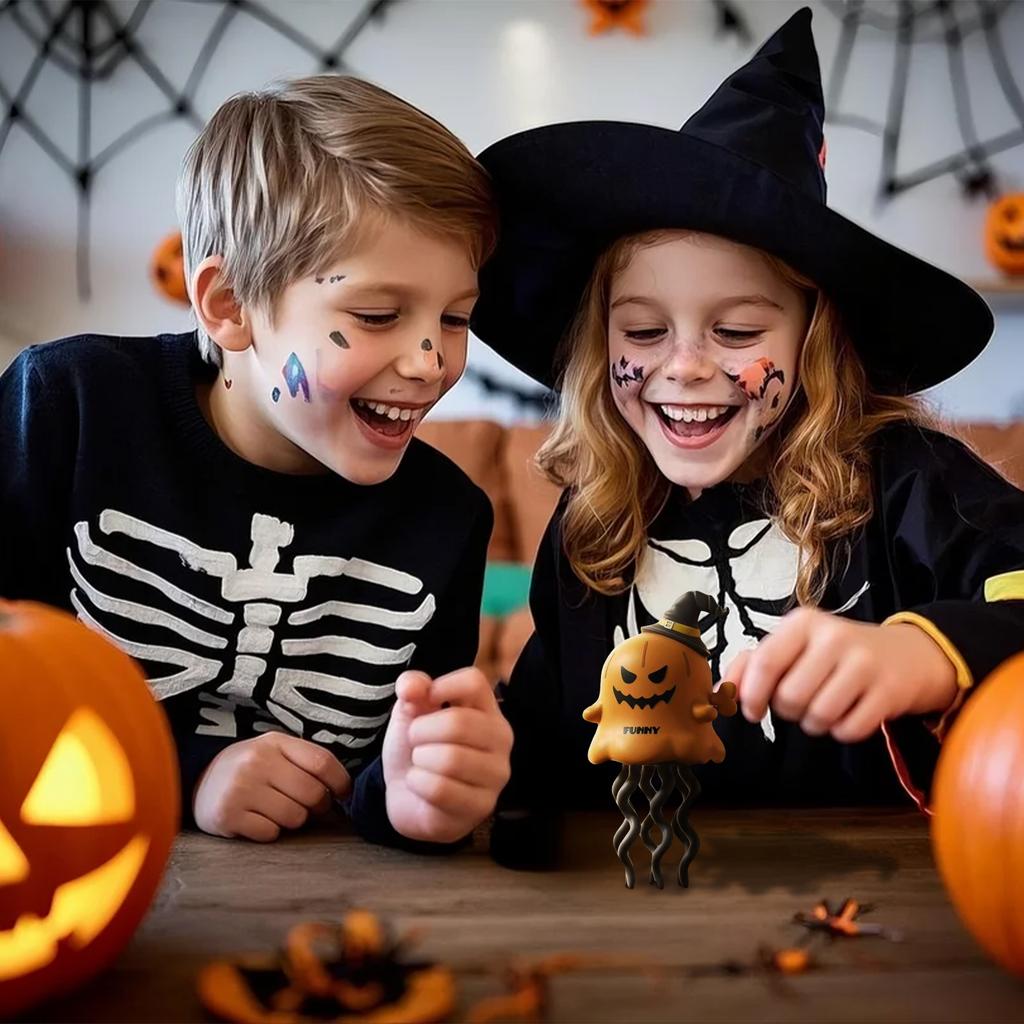 Крутой танцующий кукуруза, тыква, призрак! Стресс на Хэллоуин и Рождество