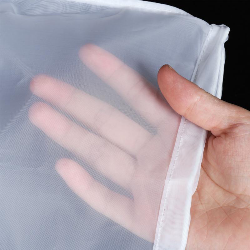 Reusable Food Strainer Bag Fine Mesh Grade Nylon Filter Net Kitchen Soy Coffee for Milk Home Brewing Hop S