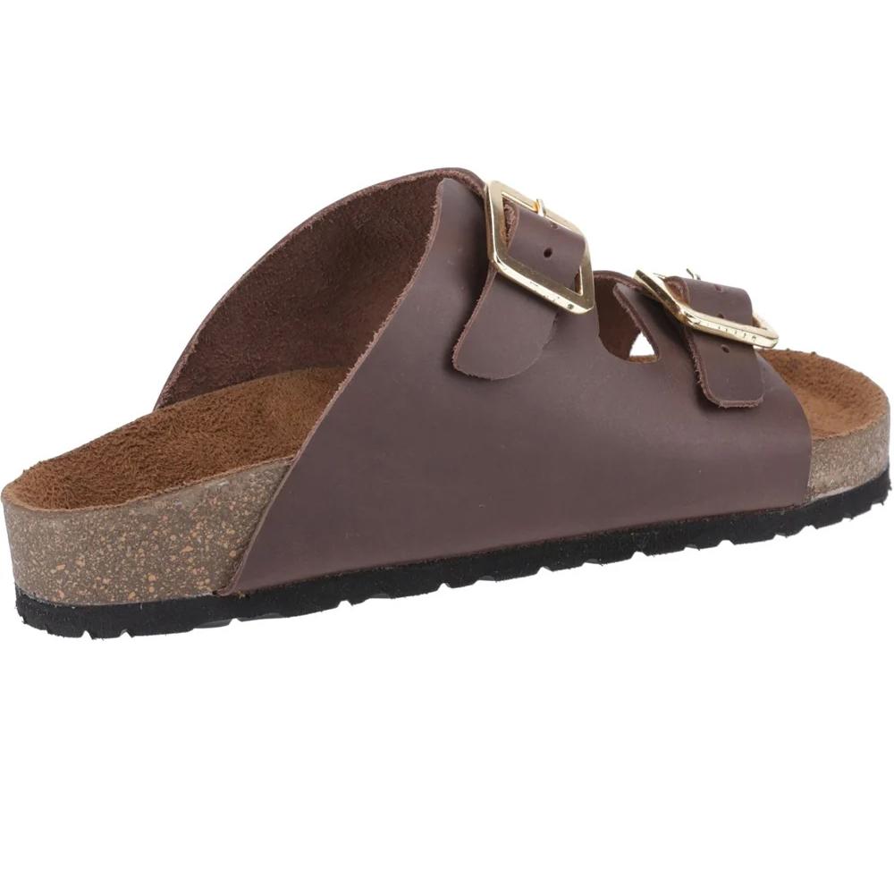 Cotswold Womens/Ladies Lushill Leather Mule Sandals
