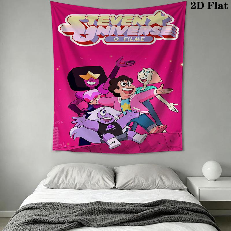 Steven Universe Pattern Home Decor Tapestry, Wall Hanging, Decorative RV Wall Cloth.MGT0918085