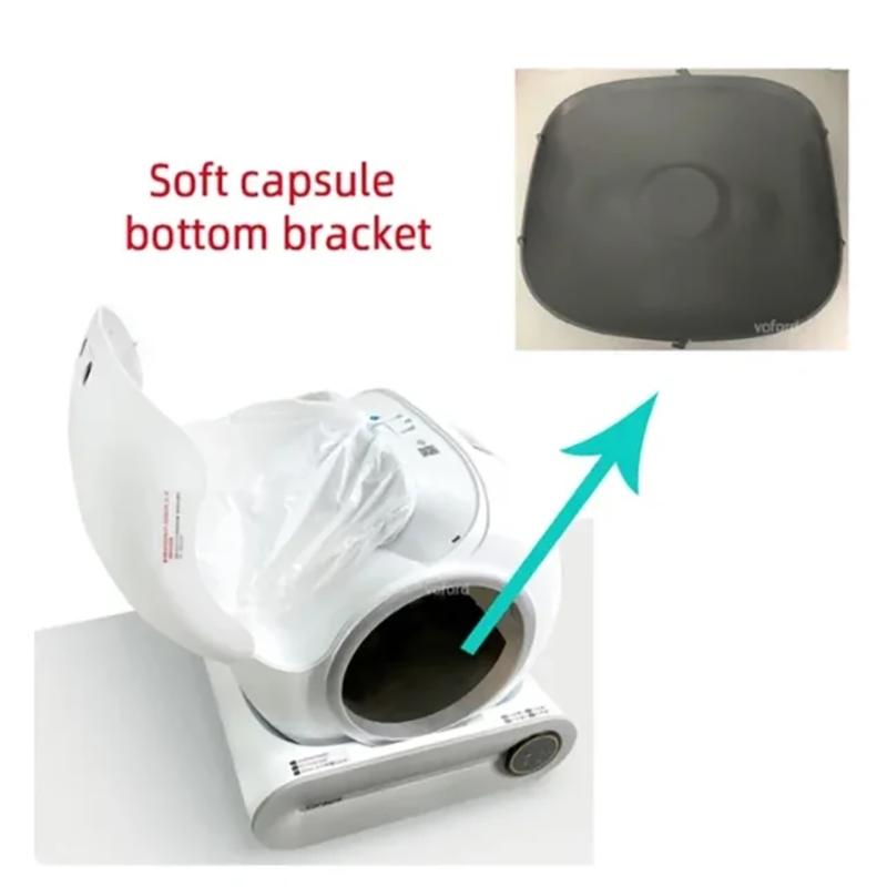 Аксессуары для автоматического кошачьего туалета Tonepie, нижняя капсула, вентиляционное отверстие, резиновая заглушка, дверца контейнера, коврик для контроля песка, товары для животных