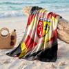 Пляжное полотенце из микрофибры с принтом Lens FC, быстросохнущее, впитывающее, большого размера, для пляжа, плавания, путешествий