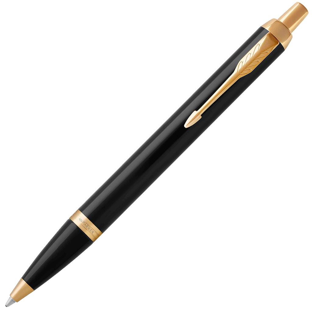 PARKER Ballpoint Pen IM Black GT Medium Point Oil Based Gift Box Genuine Imported Product 1975638