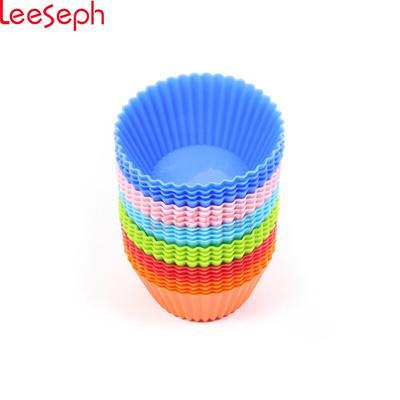 Для выпечки необходимы 24 шт. в упаковке. Круглые силиконовые формы для торта, формочки для кексов, формочки для мыла, формы для пудинга, желе ADM