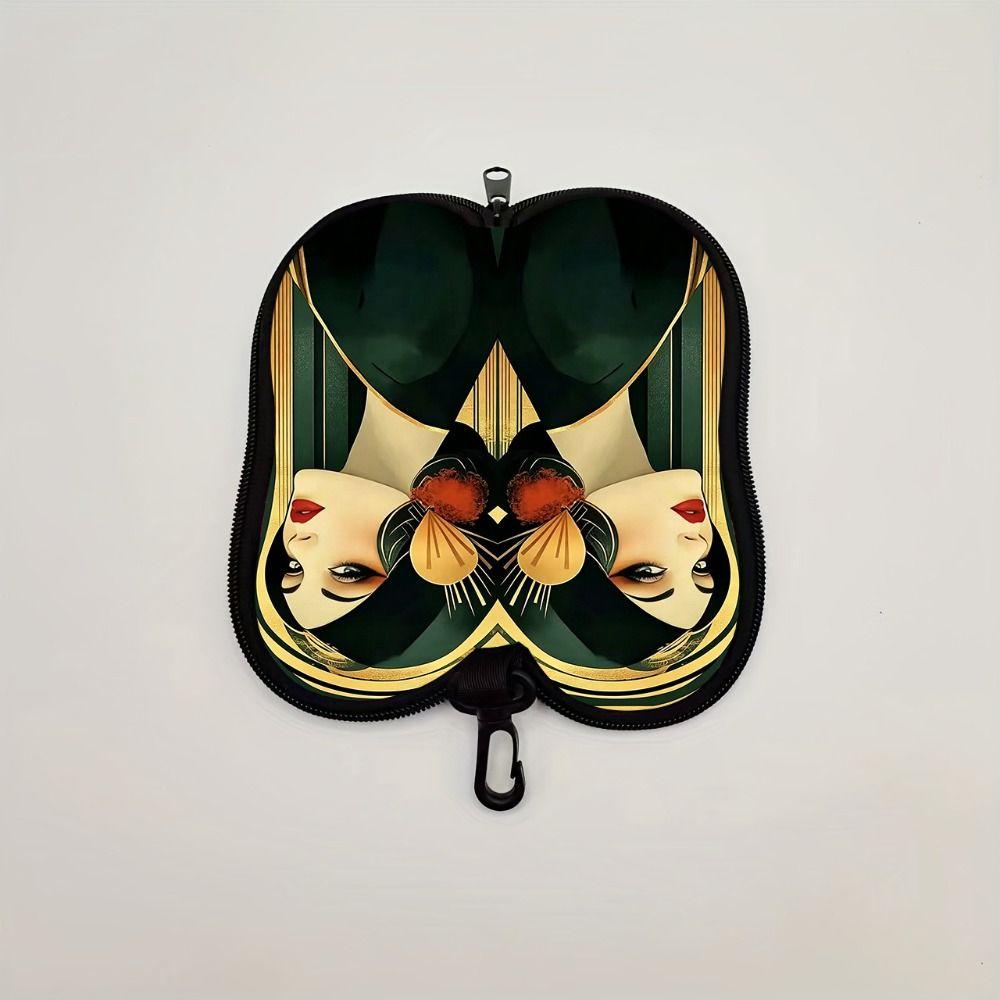 Hanging Sunglasses Storage Bag with Keyring Eyeglass Case New Sunglasses Pouch Eyewear Accessories