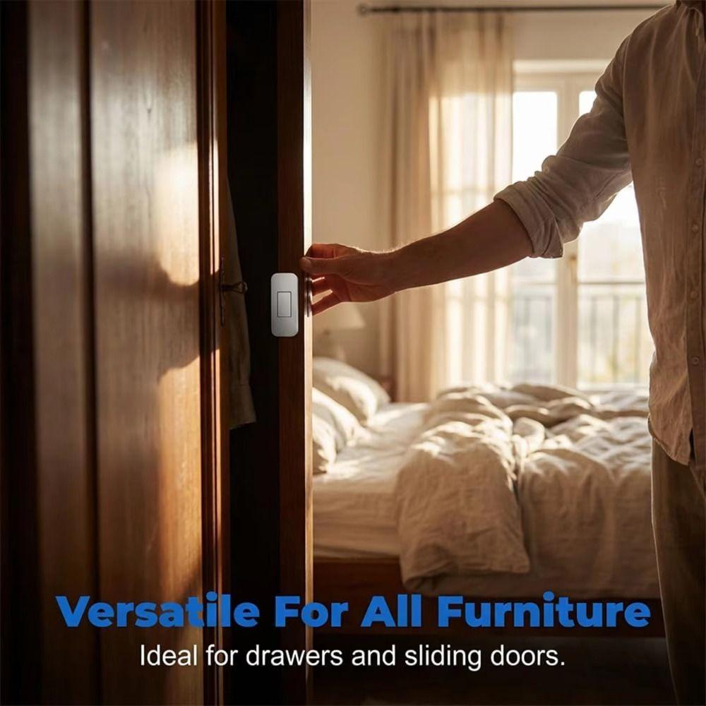 4 Set Ultra-Thin Drawer Magnet Self-Adhesive Cabinet Catch Magnetic Cabinet Door Catch Bathroom