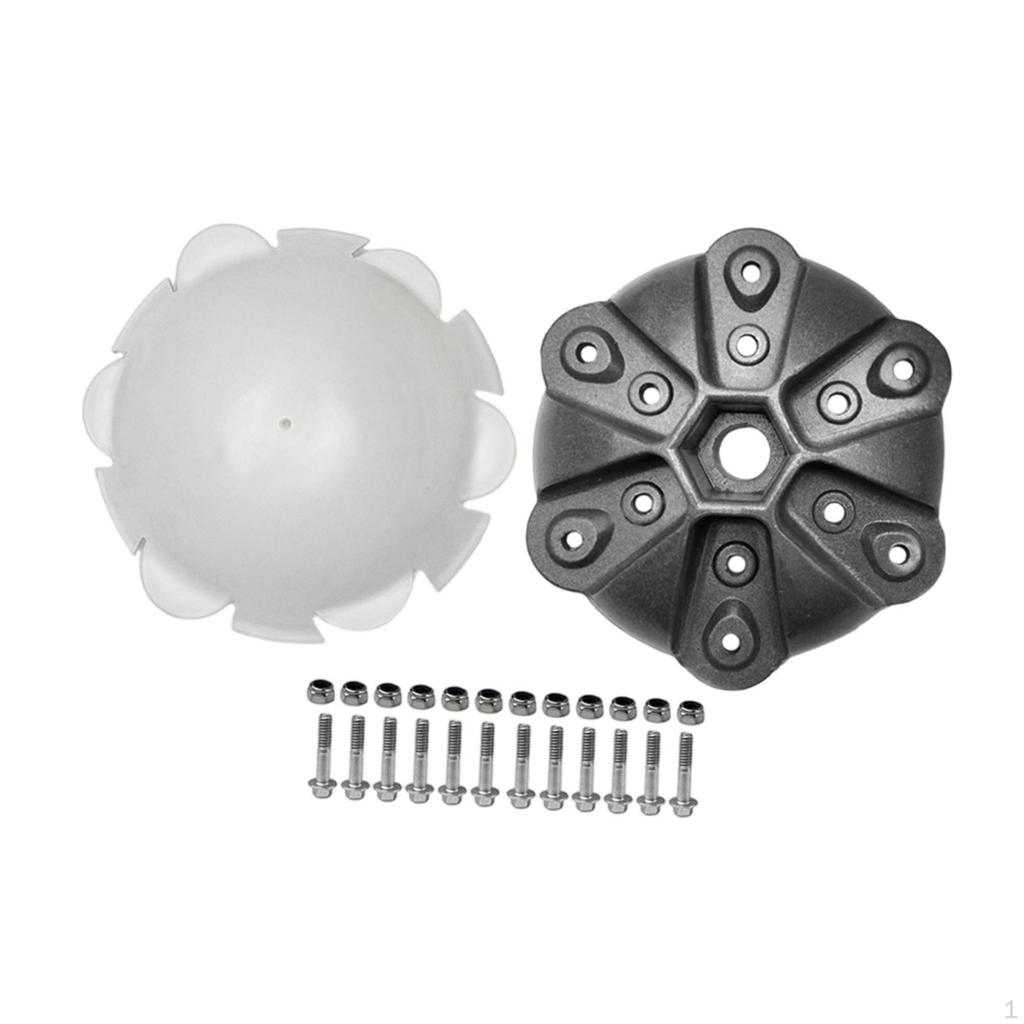 17mm Wind Hub And Cap Kit, Screws, Nuts, Part, Accessories for , Lightweight Sturdy