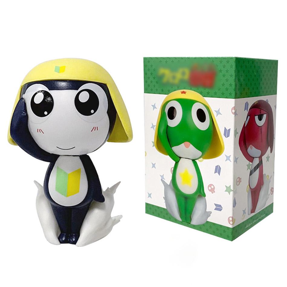 New Style "KERORO" Anime Peripheral: Sergeant, Private Second Class & Corporal Robot Alien Figurine, Gift & Collection Item