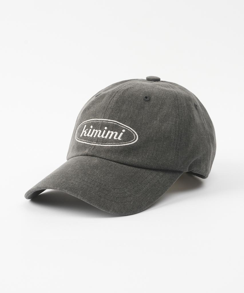 Кепка с логотипом Kimimi Угольный