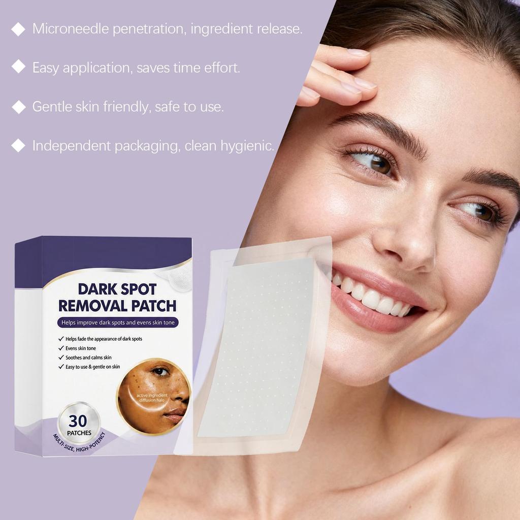 Facial Blemish Patches Gentle Ingredients Smooth Rough Skin Care Stickers Acne Spot Treatment 30 Count