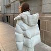 Winter New Hooded Down Jacket Women's Korean Version Thickened Loose Temperament Bread Jacket