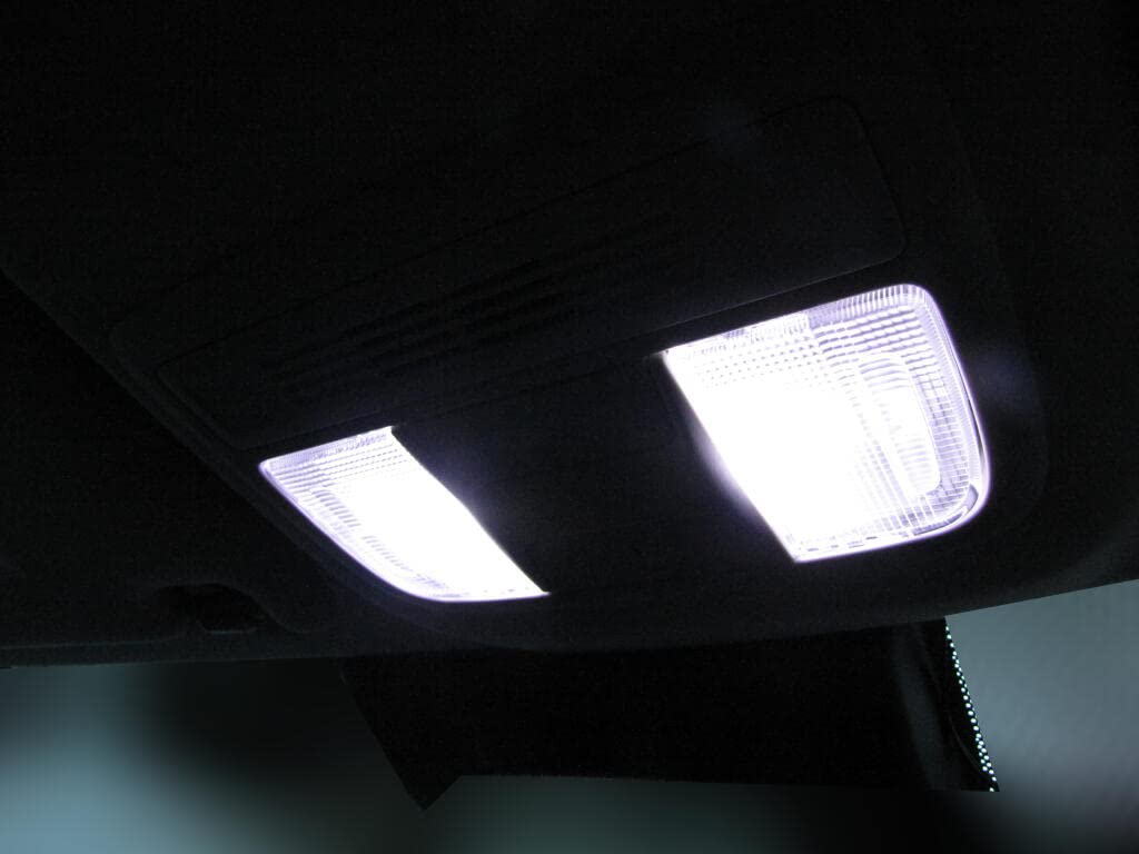 HID-YA T10 37мм Светодиодная лампа салона Подсветка номерного знака T10x37мм 150лм 6500K Белый Комплект из 2 штук Радиатор Фестонная лампа