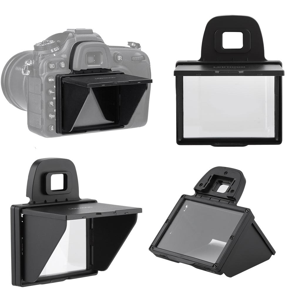 Защитная пленка для ЖК-экрана Всплывающая камера Солнцезащитный козырек Солнцезащитная шторка Крышка для Nikon D7100 D7200
