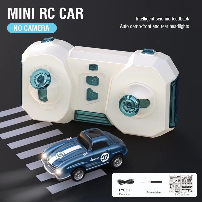 Mini Rc Car With /no Camera Hd Wifi Fpv Pocket Racing Drift Vehicles 2.4g Remote Control Car Radio Controlled Cars Toys Boys