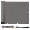 Balcony mat cover gray 1x7