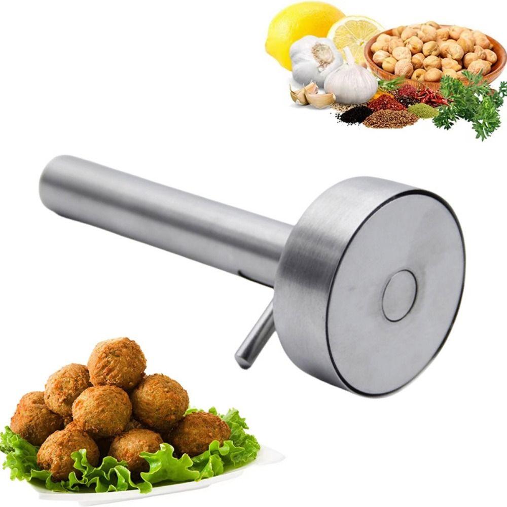 Stainless Steel Meatball Maker Mold Non-Stick Meat Ball Making Scoop Home Cooking