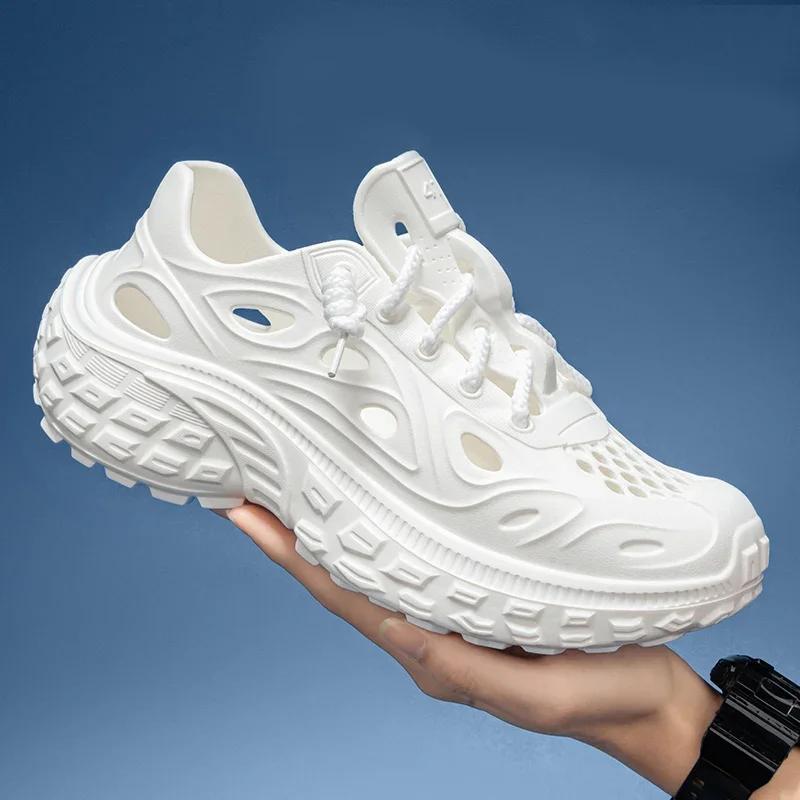 Летняя мужская обувь 2025 года Женские сандалии Нескользящая платформа из ЭВА Удобные мужские сандалии Уличные повседневные шлепанцы Унисекс Zapatos