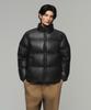 DUVETICA Dima Leather (Black) (Men'S Down Jacket)