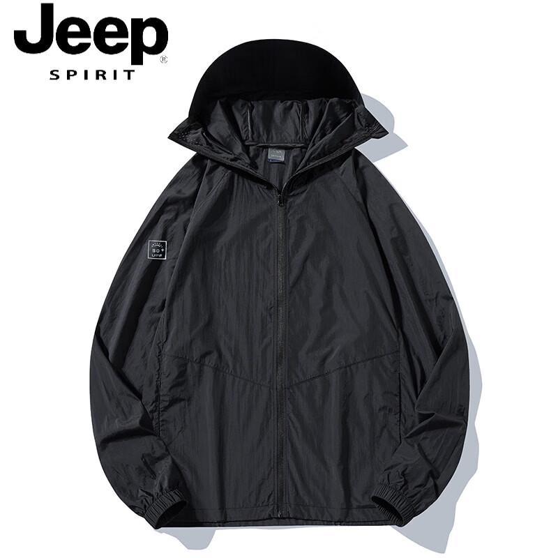 Унисекс толстовка с капюшоном JEEP SPIRIT с защитой от солнца UPF50+