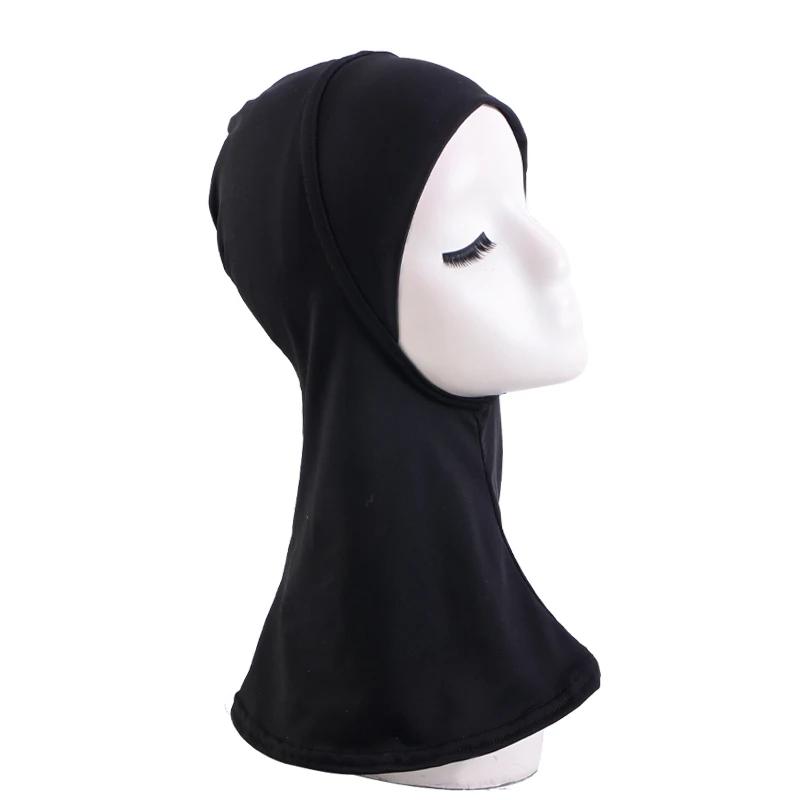 Islamic Muslim Headscarf, New Women's Veil, Headscarf, Hat, Soft Elastic Long Shawl, Neck Wrapping Hat