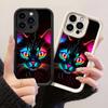 JT173 Цветная кошка для iPhone 17 16 15 14 Pro Max Samsung S26 S25 Ultra A17 A16 A07 A56 A15 A06 A14 Xiaomi 15T Redmi 15c 14C Note 13 14 Мягкий чехол из ТПУ