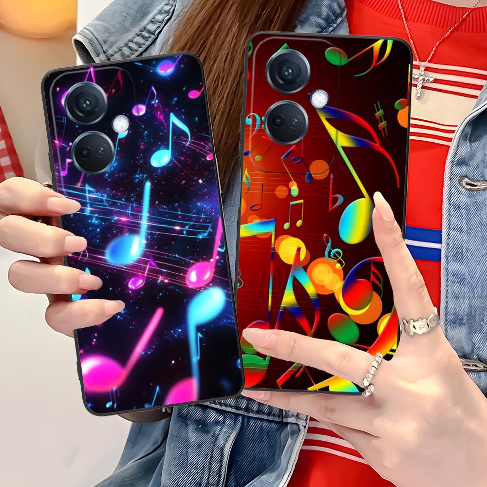 Чехол для мобильного телефона с нотным станом для OPPO Find X9 X8 X7 X6 X5 X3 X2 Plus s Pro Ultra Lite Цветная печать Чехол для смартфона