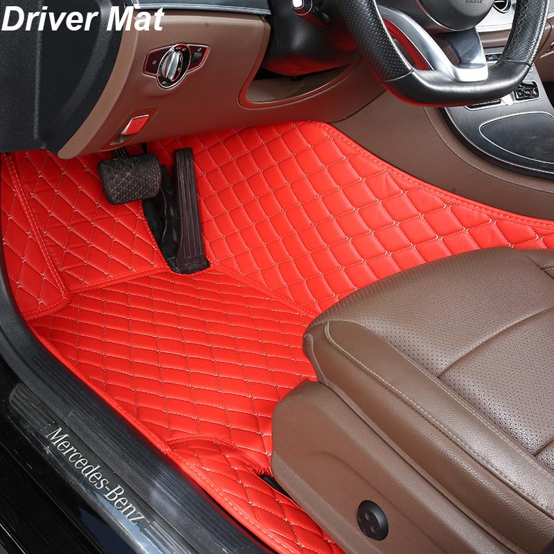 1 шт. кожаные автомобильные коврики на заказ для Volkswagen VW id4 2020 2021 2022 автомобильные аксессуары для интерьера Коврики для ног