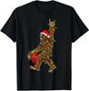 Christmas Santa Hat with Video Game Controller Cool Gamer T-Shirt for Boys Graphic Custom Printed WoT-shirt Clothing