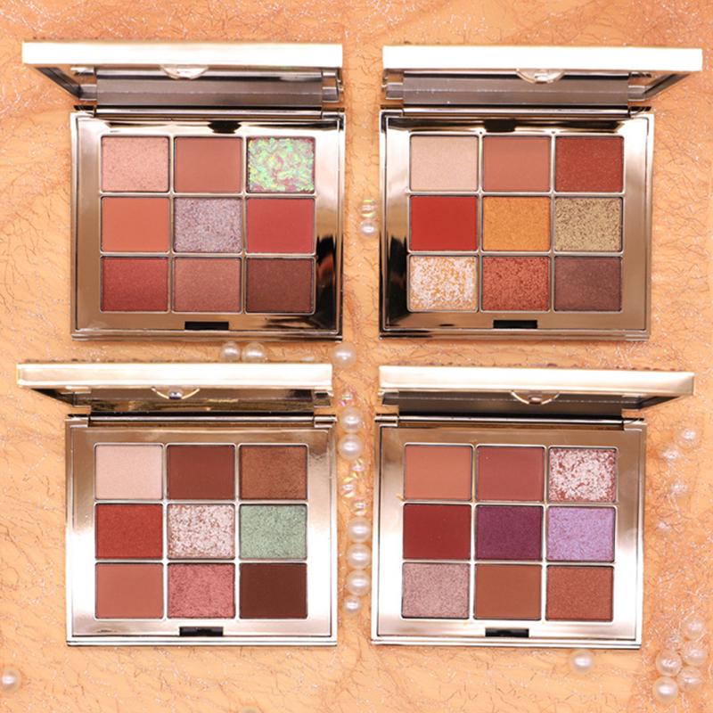 Мода 9 цветов палитра теней для век натуральный длительный перламутровый матовый макияж тени для век порошок